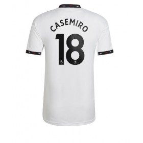 Herren Fußballbekleidung Manchester United Casemiro #18 Auswärtstrikot 2022-23 Kurzarm